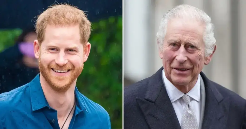 A newspaper headline reading "Royal Family Dynamics: Prince Harry's Revelation Sparks Debate.