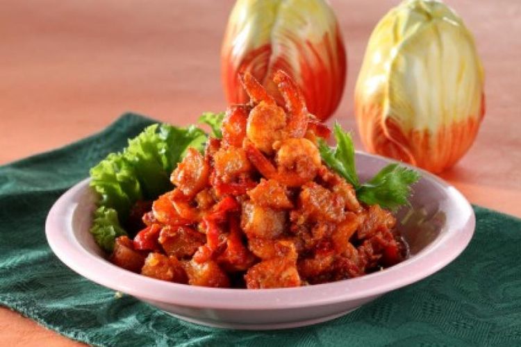 Udang Sambal Kentang