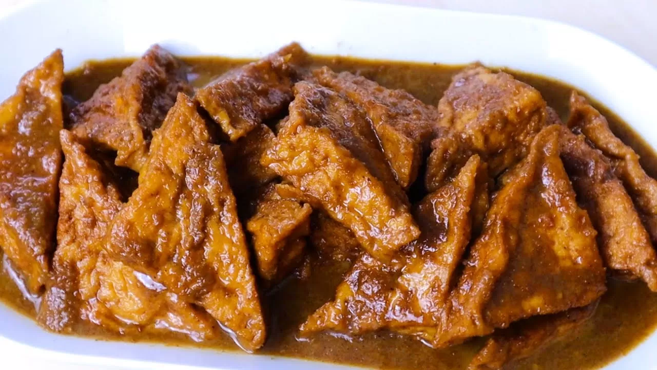 Tahu Semur Kecap
