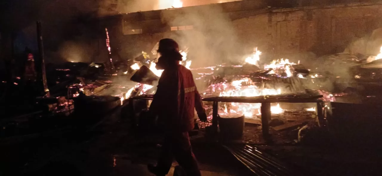 Kebakaran Pabrik Tahu