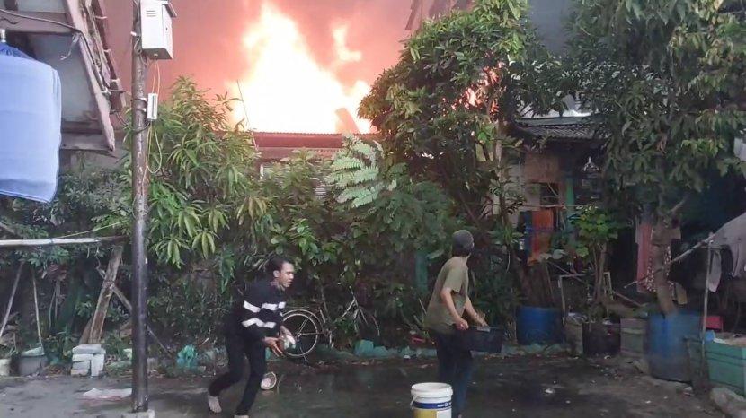 Kebakaran Pabrik Tahu