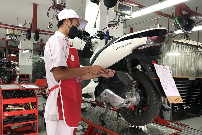 Servis Rutin Motor